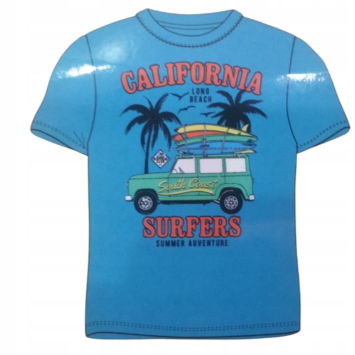 

460 T-shirt chłopięcy California surfers roz.110cm