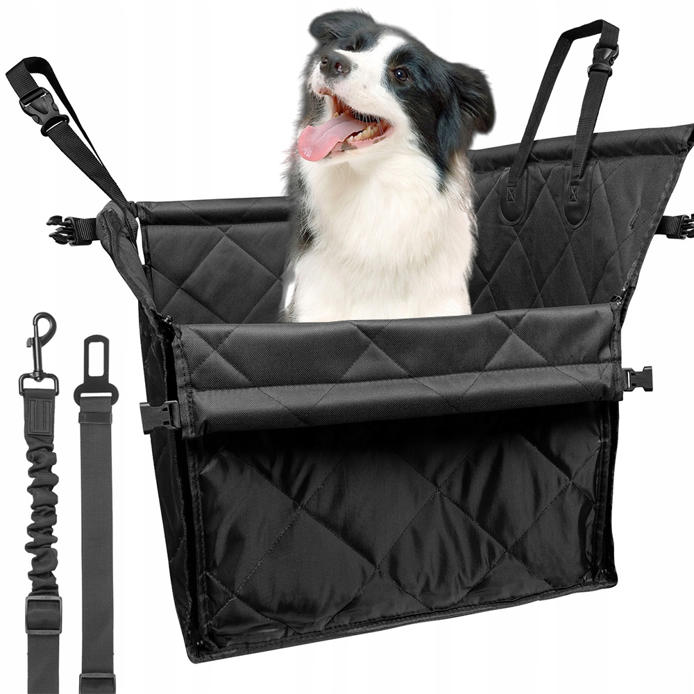 Levně Přepravka Do Auta Pro Psa Kočku Autosedačka Pohodlná Nepromokavá Podložka