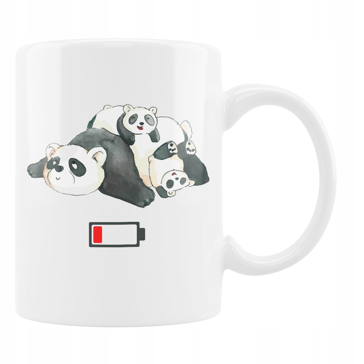 

Kubek Śmieszny Dla Lenia Panda Bateria