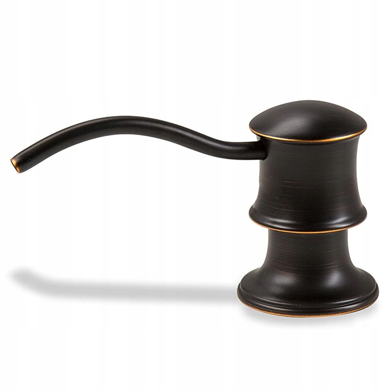 dozownik kuchenny do płynu czarny styl RETRO