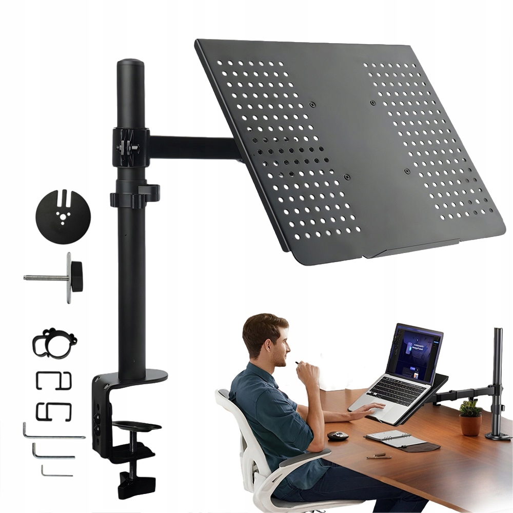 Stolní Držák Monitoru Pro Notebook A Monitor Nastavitelný Vesa 13-32