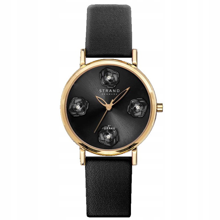 Dámské hodinky Strand S733LXGBVB Zirkony černé