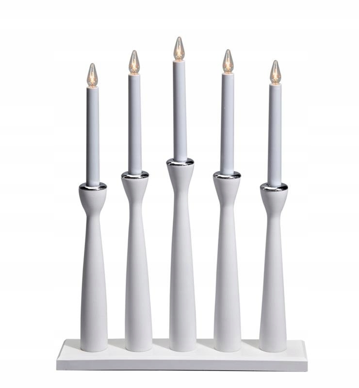 Stolní svícen Måseskär bílý Markslojd