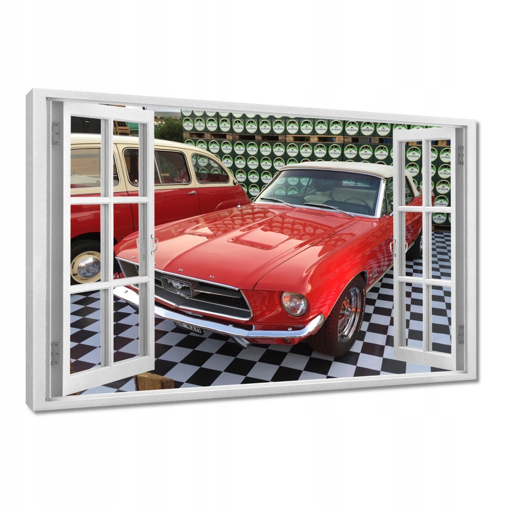 

Obrazy 120x80 Ford Mustang Samochód Usa