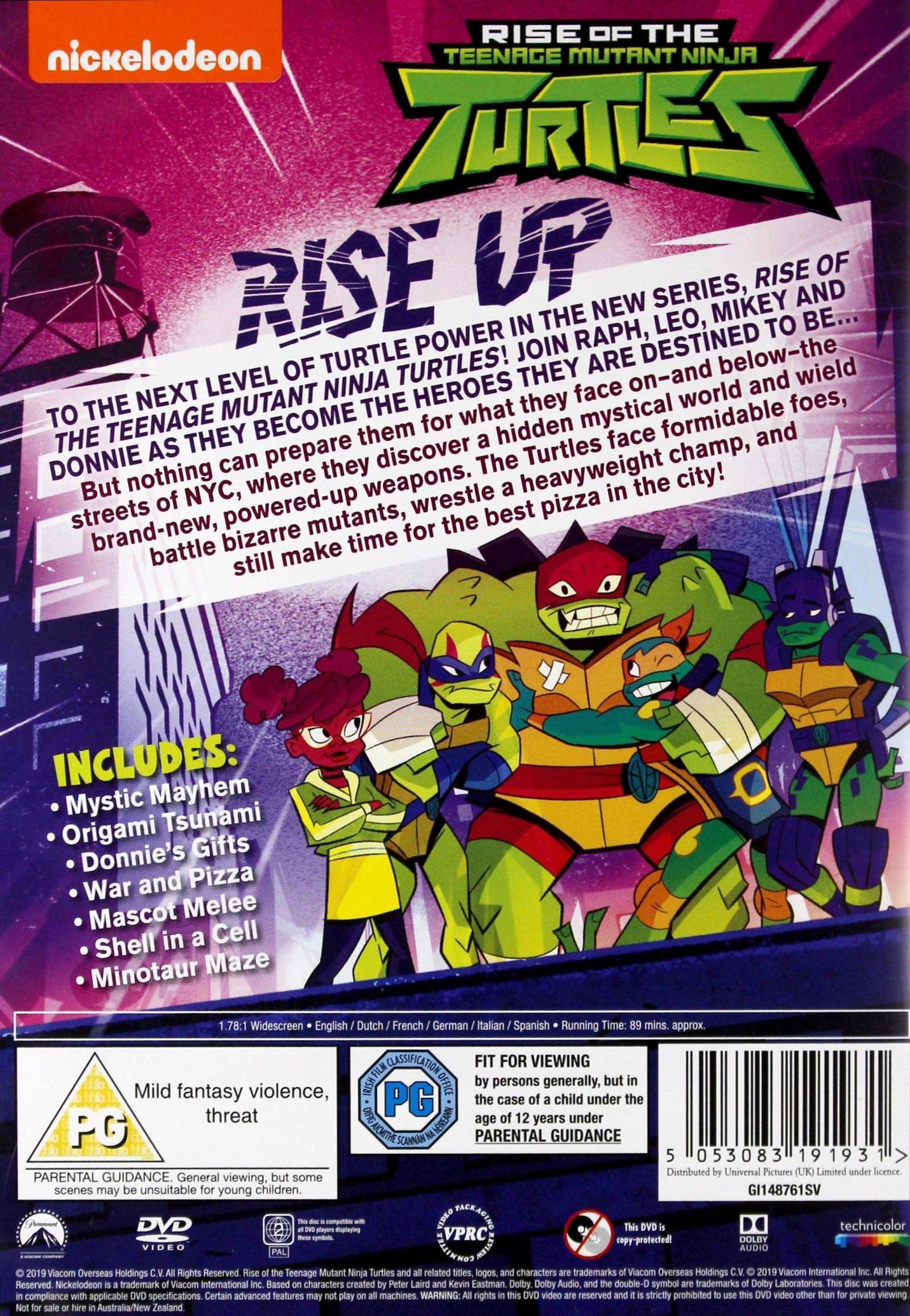 Rise of the Teenage Mutant Ninja Turtles” Debuts On DVD March 12, 2019! –  The Geekiary