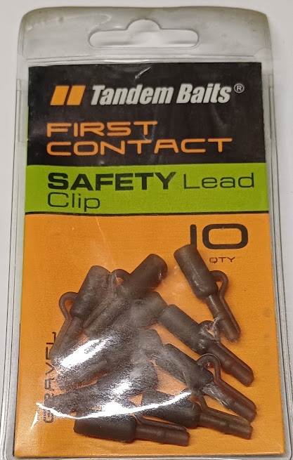 Tandem Baits Safety Leady Clips 05572 Gravel