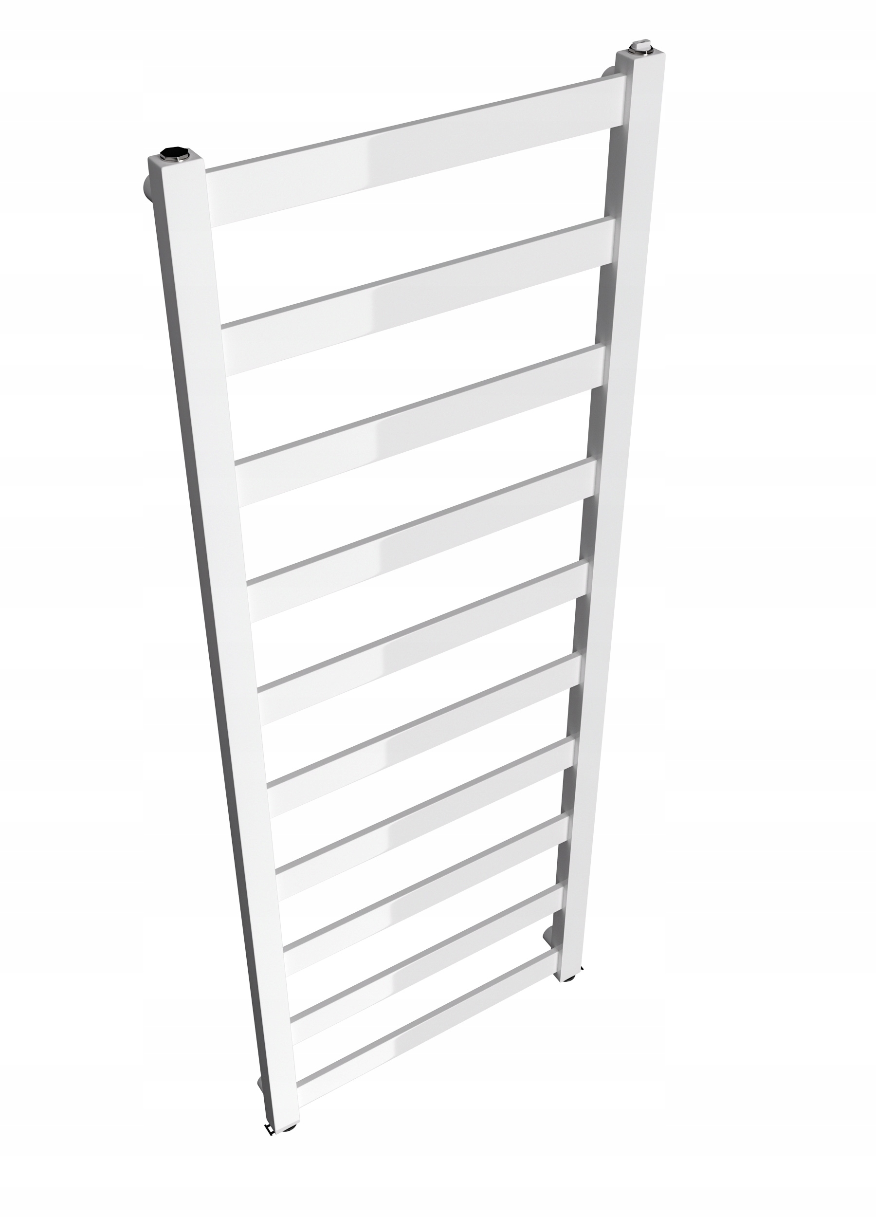 Koupelnový Radiátor Jednoduchý Spodní Bílý 1270/540