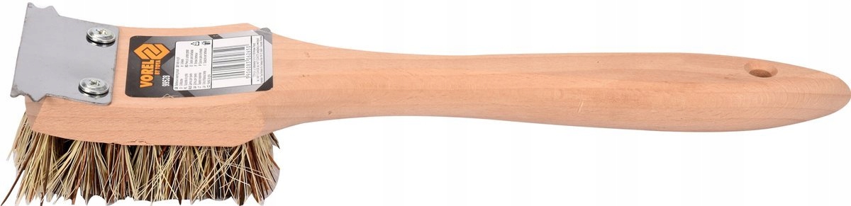 SZCZOTKA DO GRILLA ZE SKROBAKIEM NATURALNE WŁOSIE Producent Vorel