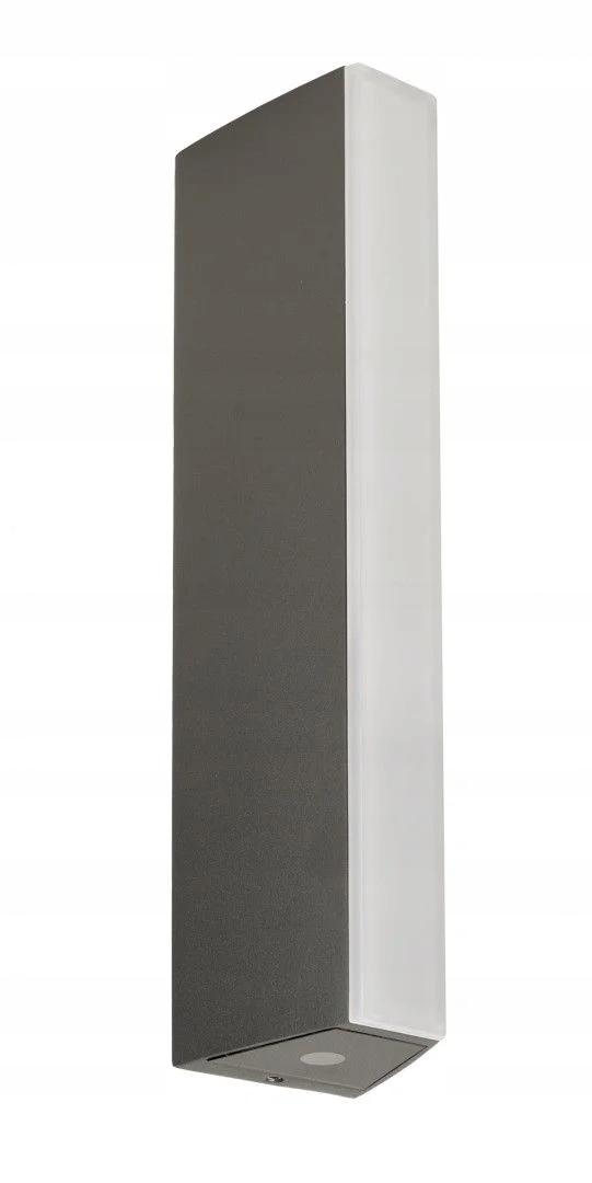 Venkovní nástěnné Led svítidlo tmavě šedé, horní a spodní podélné, 30 cm Su-ma