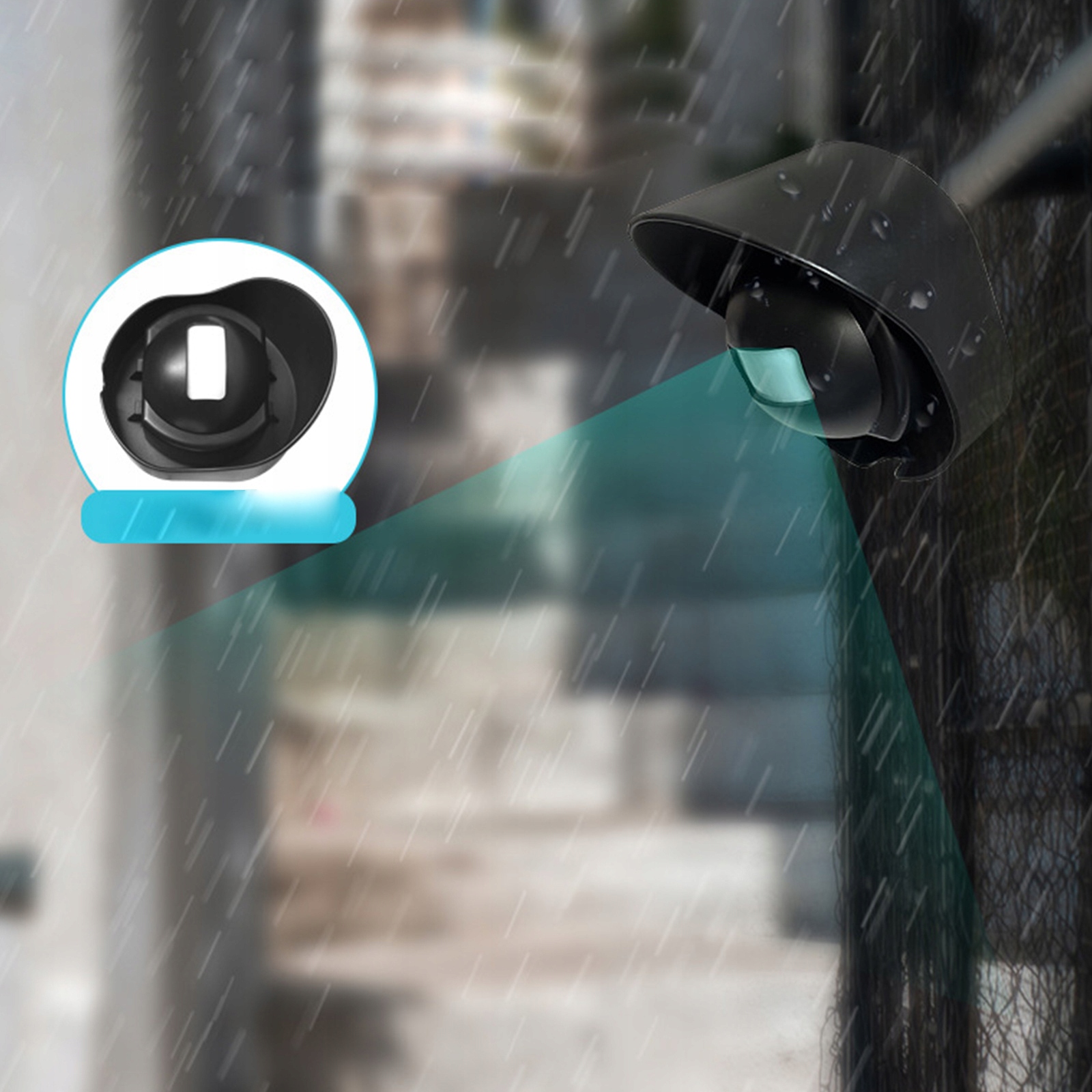 DZWONEK BEZPRZEWODOWY DO DRZWI ALARM 2 PRZYCISKI Rodzaj bezprzewodowe