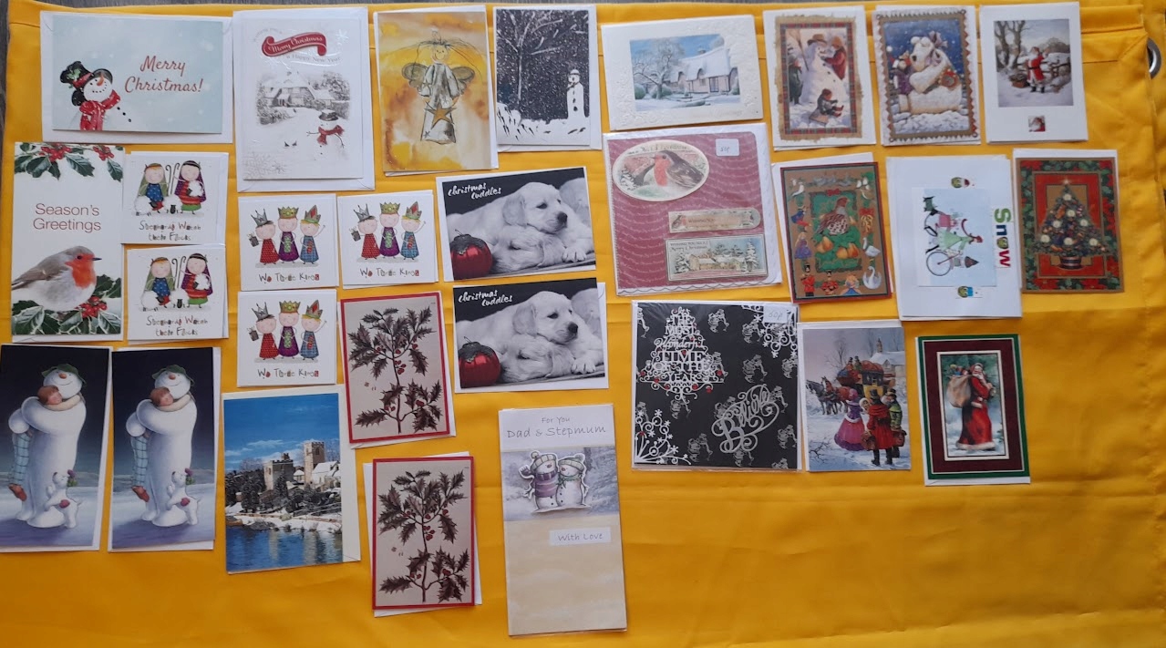 3. MIX ZESTAW KARTEK ŚWIĄTECZNYCH plus KOPERTY 30