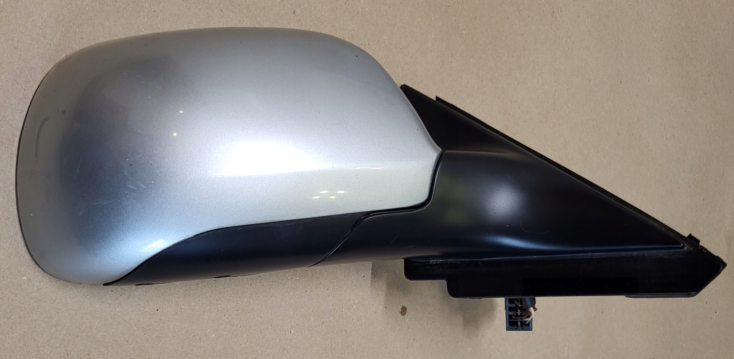 mirror exterior complete right 5pin silver AUDI A3 8L OE EUROPA