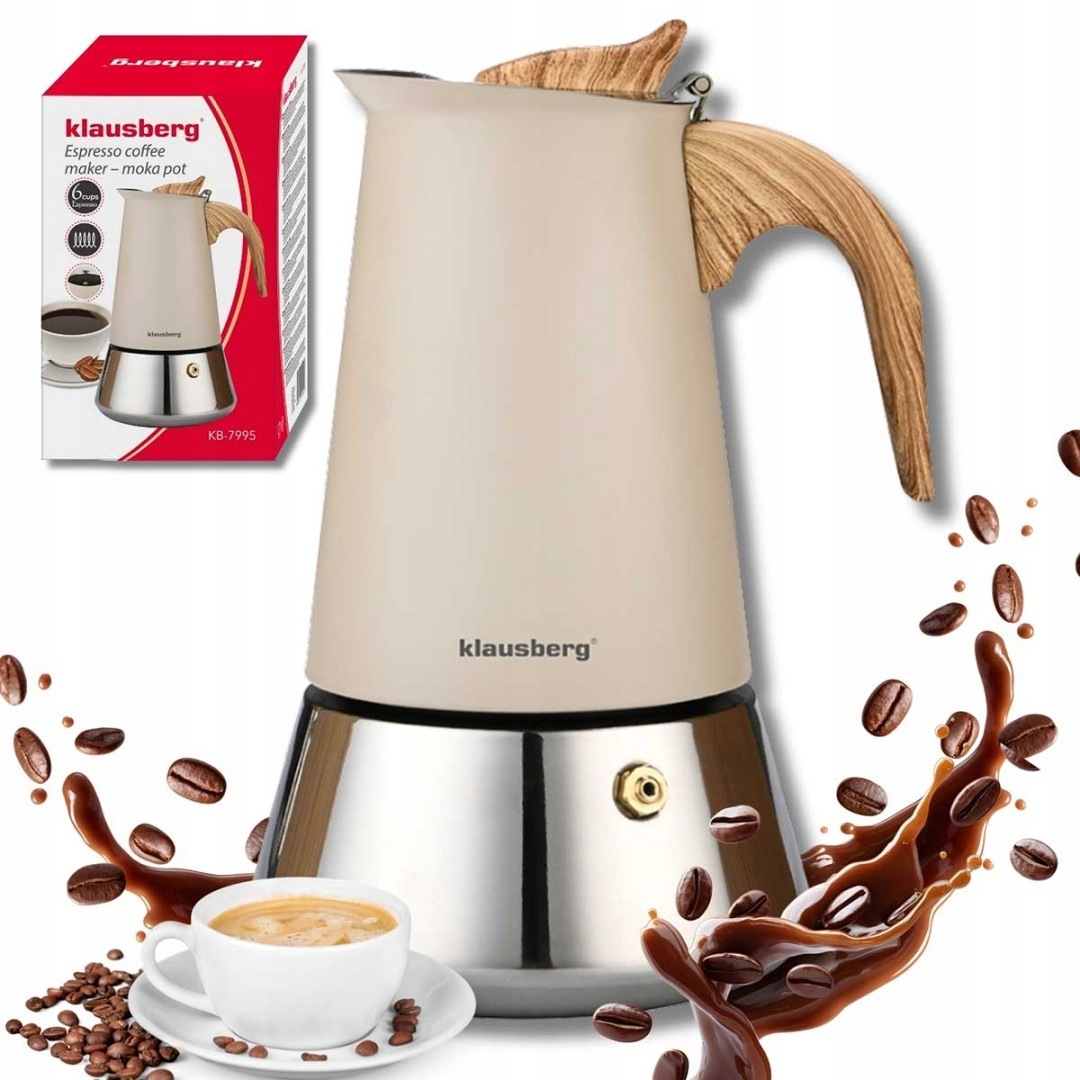 Kávovar Na Kávu 600 ml Klausberg KB-7997 Indukce