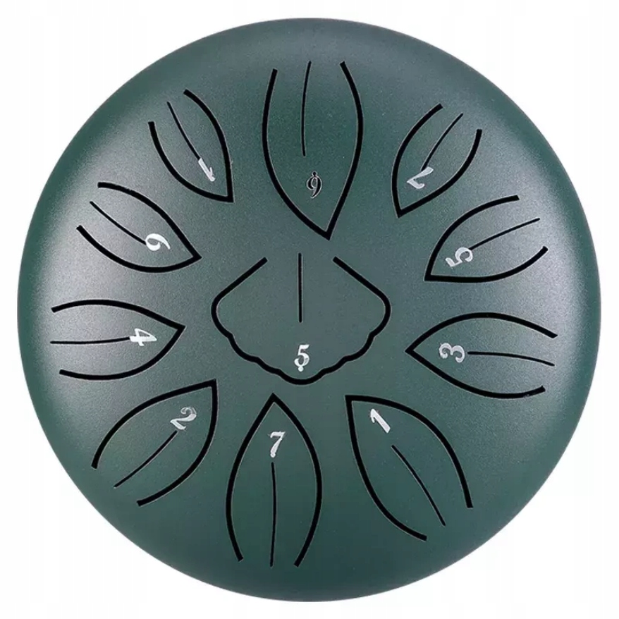 Tongue Drum Mini Ginkgo biloba 6" 11 tun TWG11-6 Hluru-Wangyou tyčinky