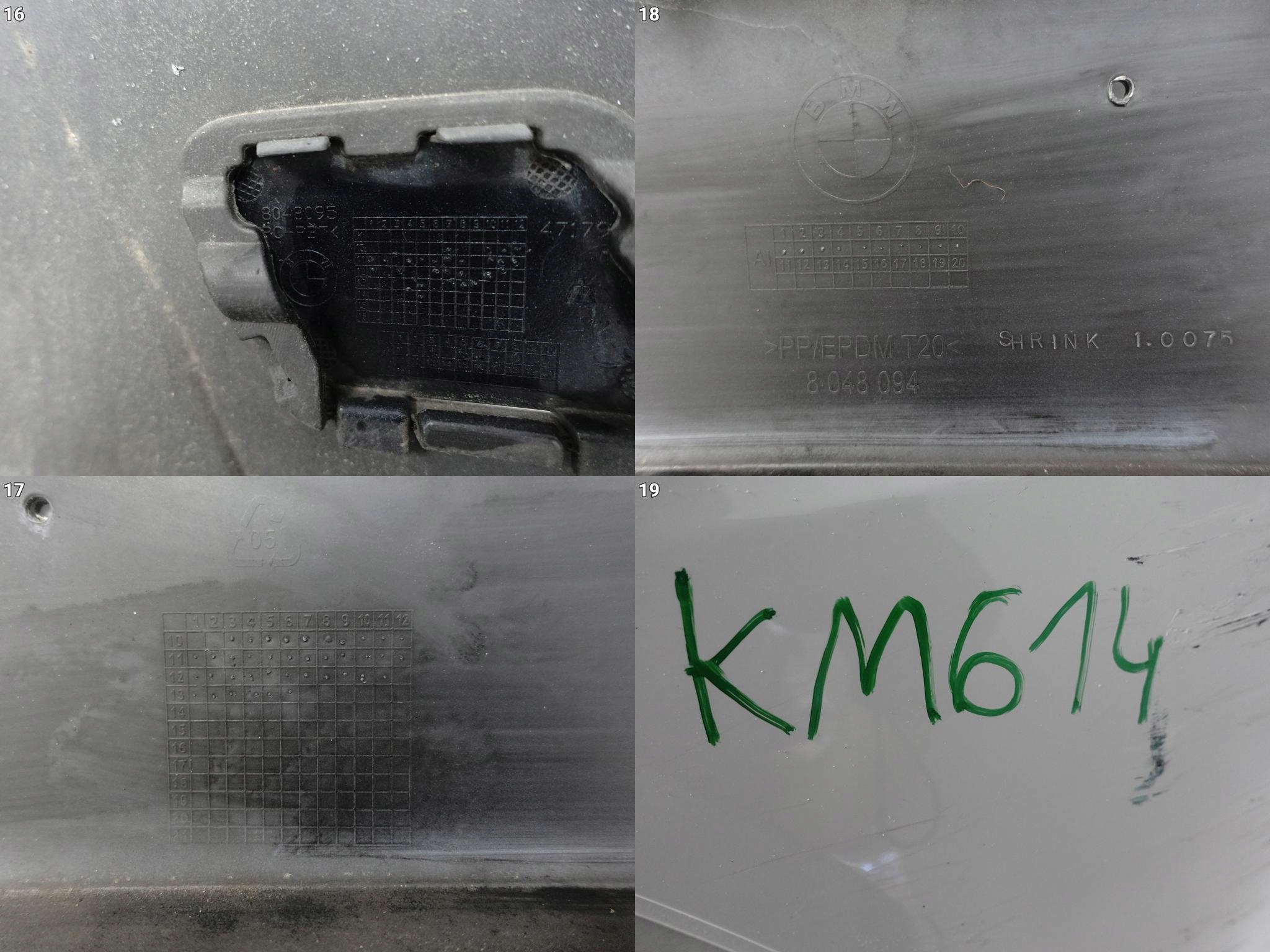 BMW X3 F25 m-packet MSP 10-14 bumper BUMPER front (washers / PDC)