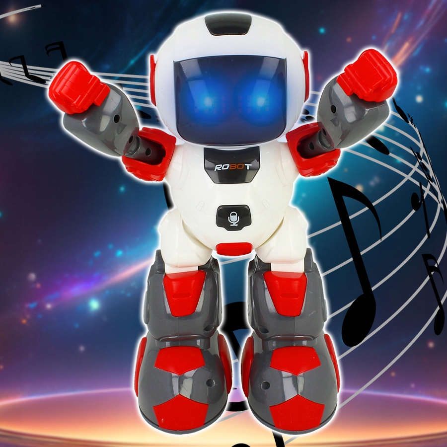 ZDZDALNIE STEROWANY ROBOT NA PILOTA RC DŹWIĘK ŚWIATŁA NAGRYWANIE INTERAKTYW Bohater / Bajka Inny