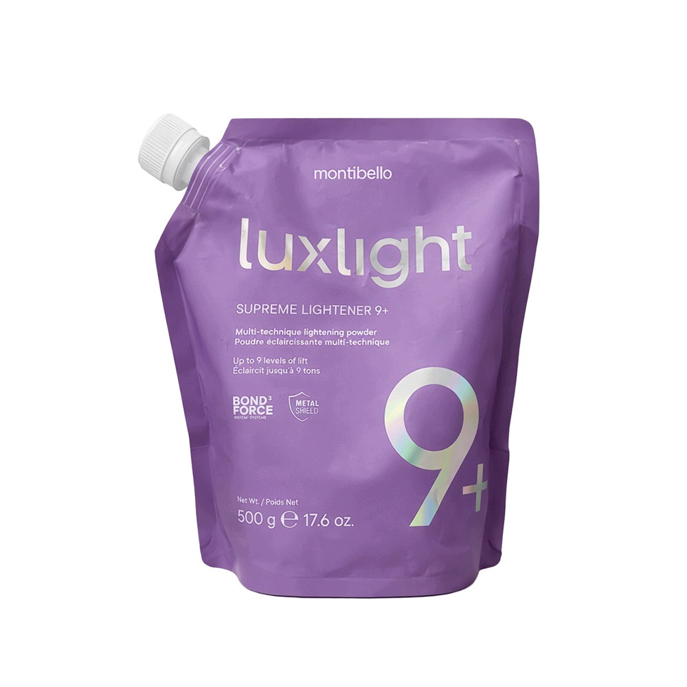 Rozjaśniacz do Włosów 500g Montibello Luxlight Supreme Lightener 9+