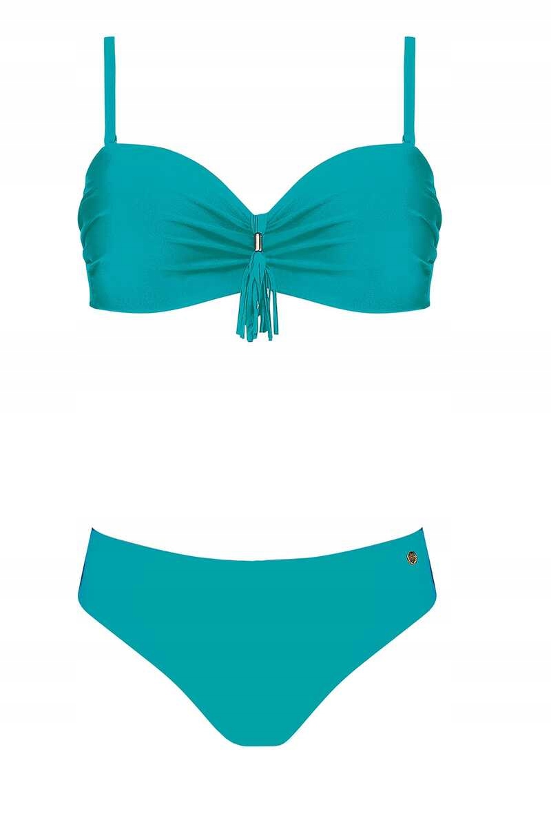 Self Dvoudílné plavky Monaco6 730SN6 10a tyrkysové 70D