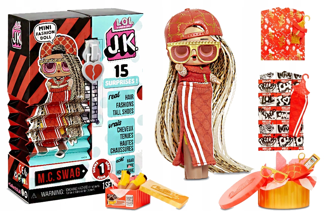 LOL OMG JK MC SWAG LOL SURPRISE BLONDYNKA