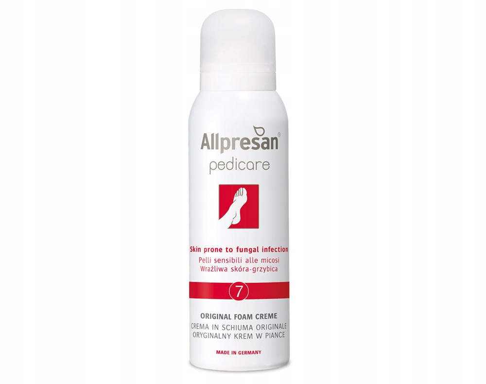 

Allpresan Pedicare 7 krem w piance z clotrimazolem