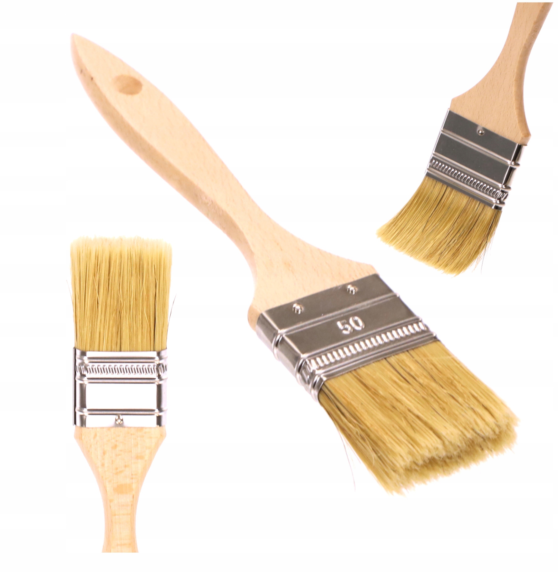 

Pędzel Półangielski 50MM Płaski Malarski