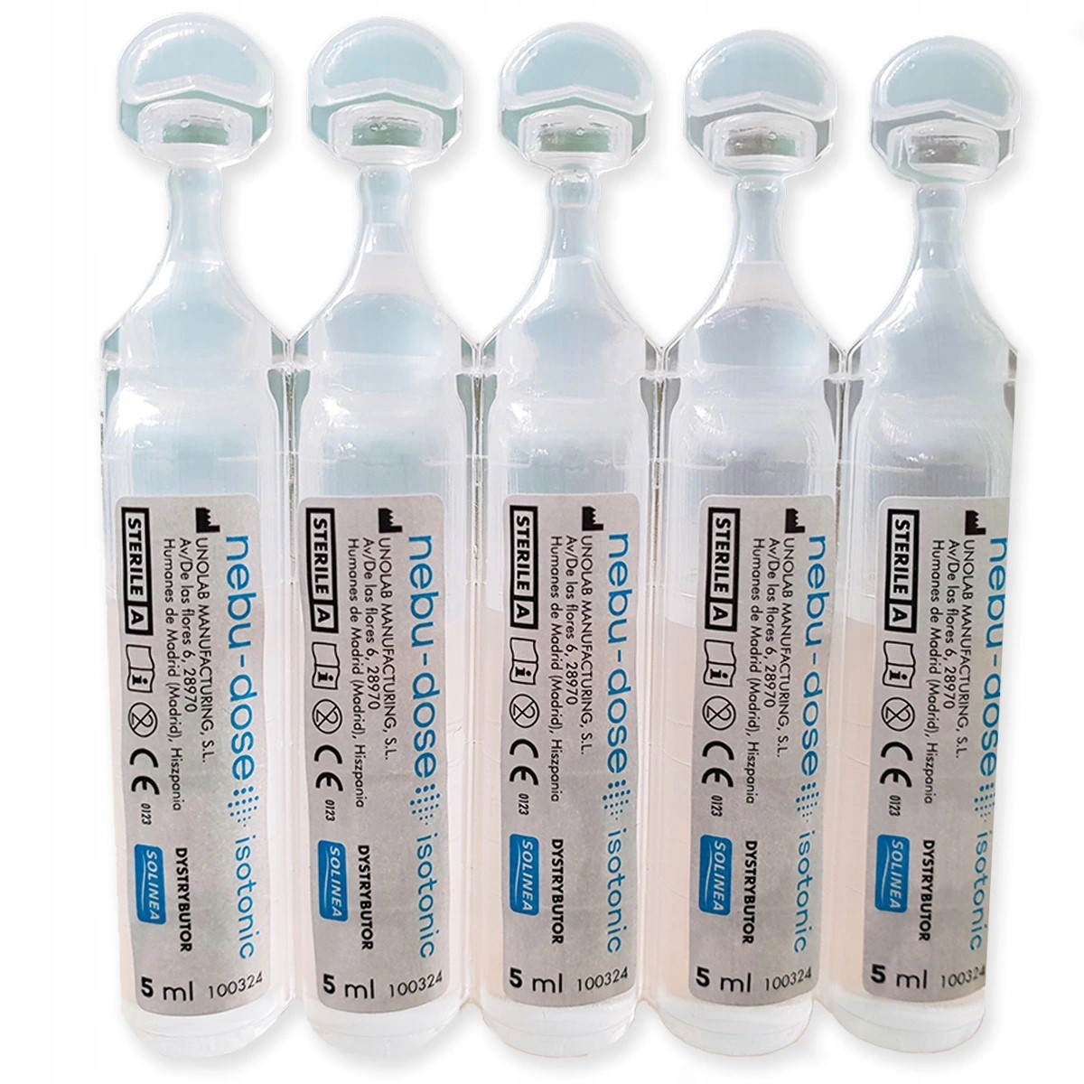 

Sól Fizjologiczna Dla Niemowląt NaCl 0,9% 5x5ml