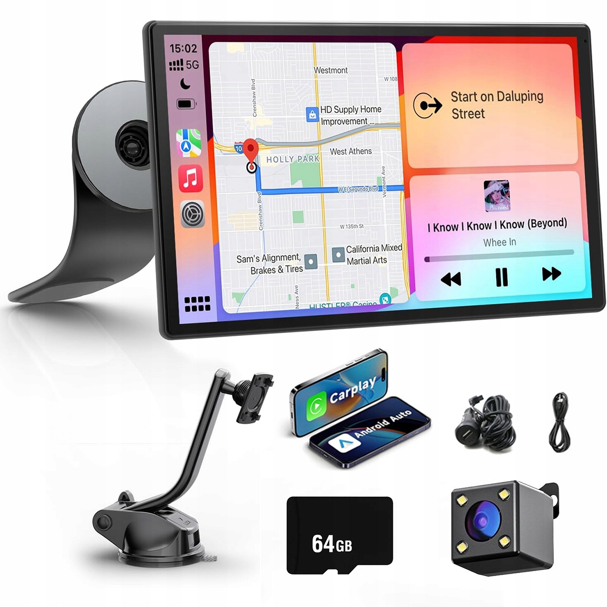 Autorádio Monitor Multimediálna Stanica Android Auto Carplay Kamera