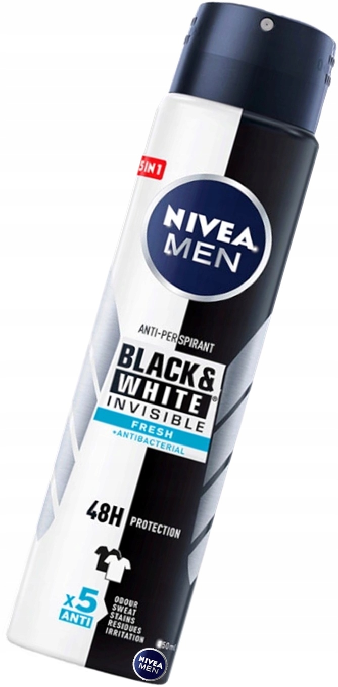 

Nivea Men Deo Black White Invisible Fresh Spray