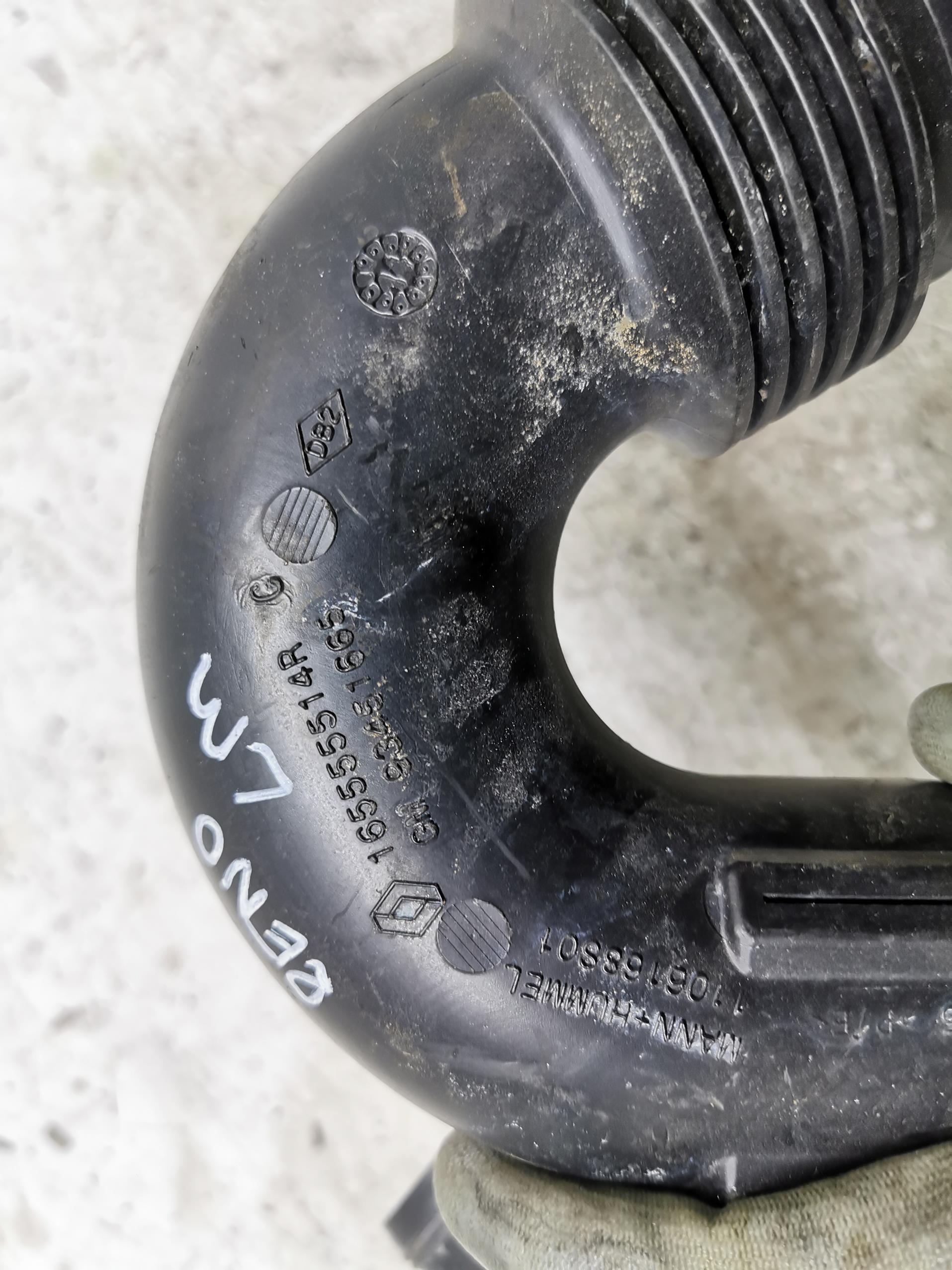 pipe air RENAULT CLIO IV 0.9 TCE 165001258R