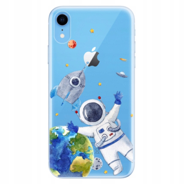 Silikonowe etui iSaprio Space 05 do iPhone Xr
