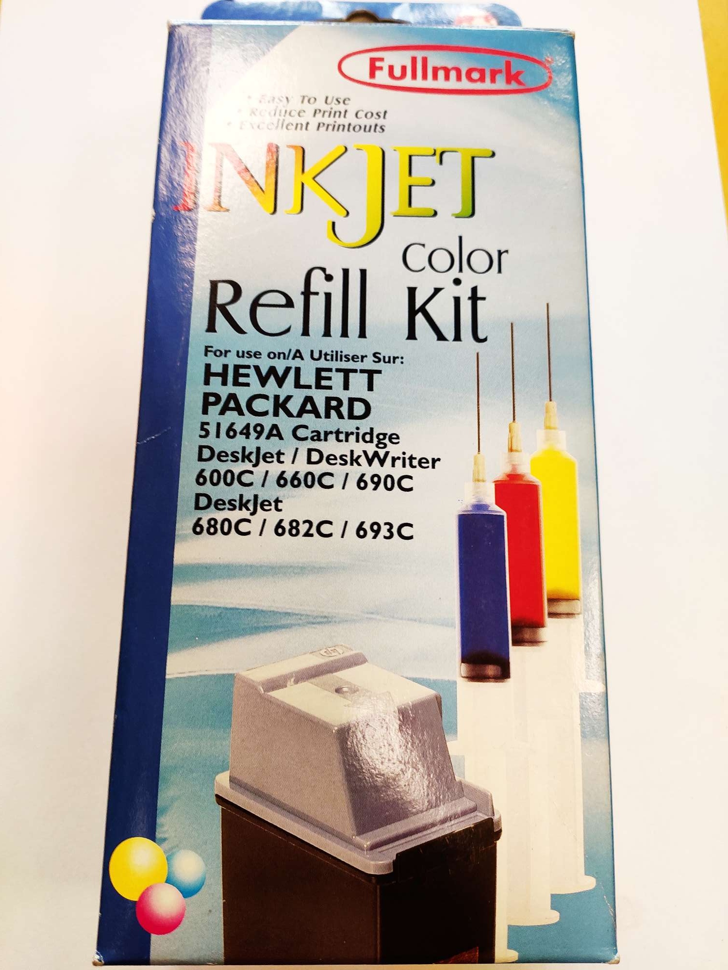 Zestaw regeneracyjny HP 51649A DeskJet 660C