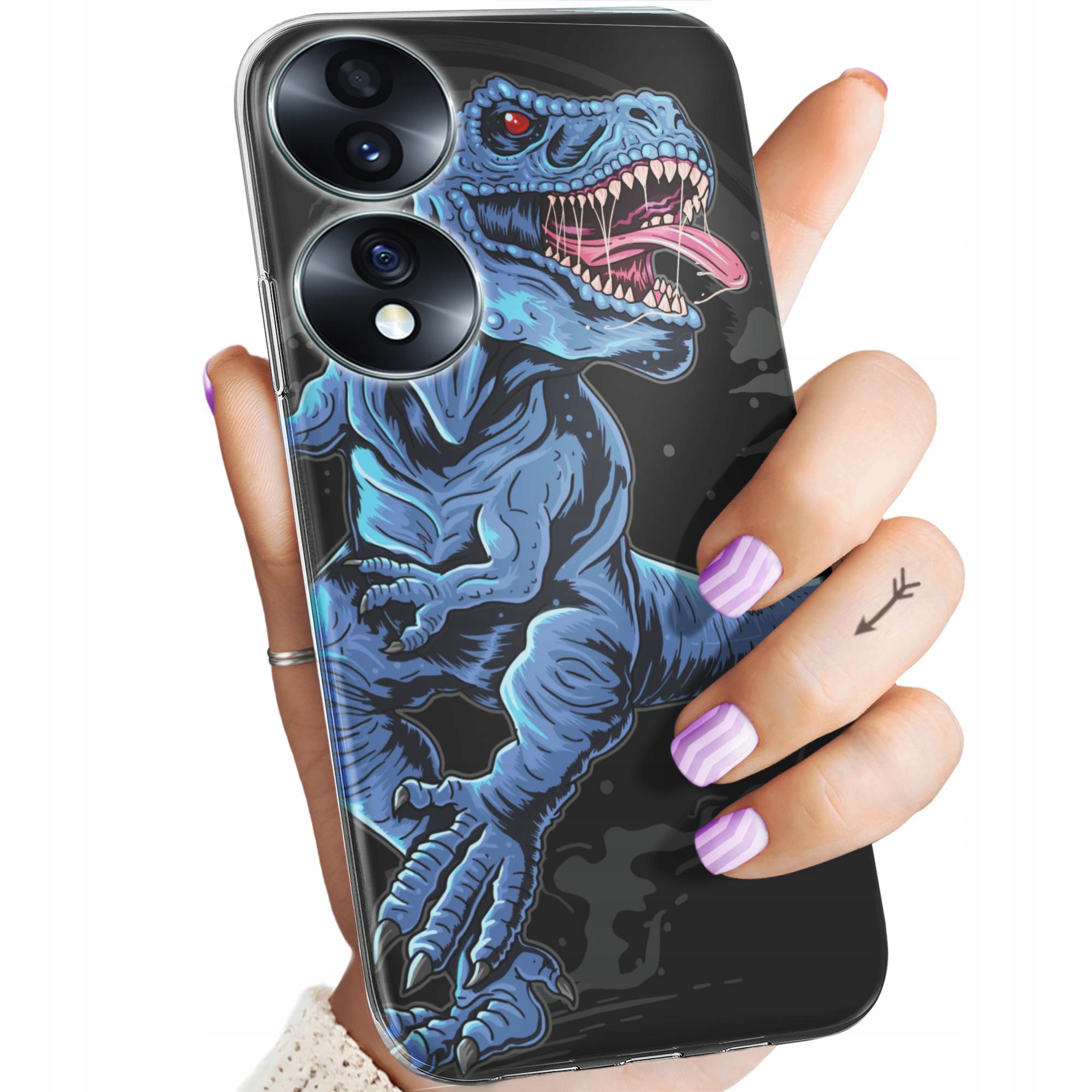 Etui Do Honor 70 Dinozaury Reptilia Prehistoryczne Obudowa Pokrowiec