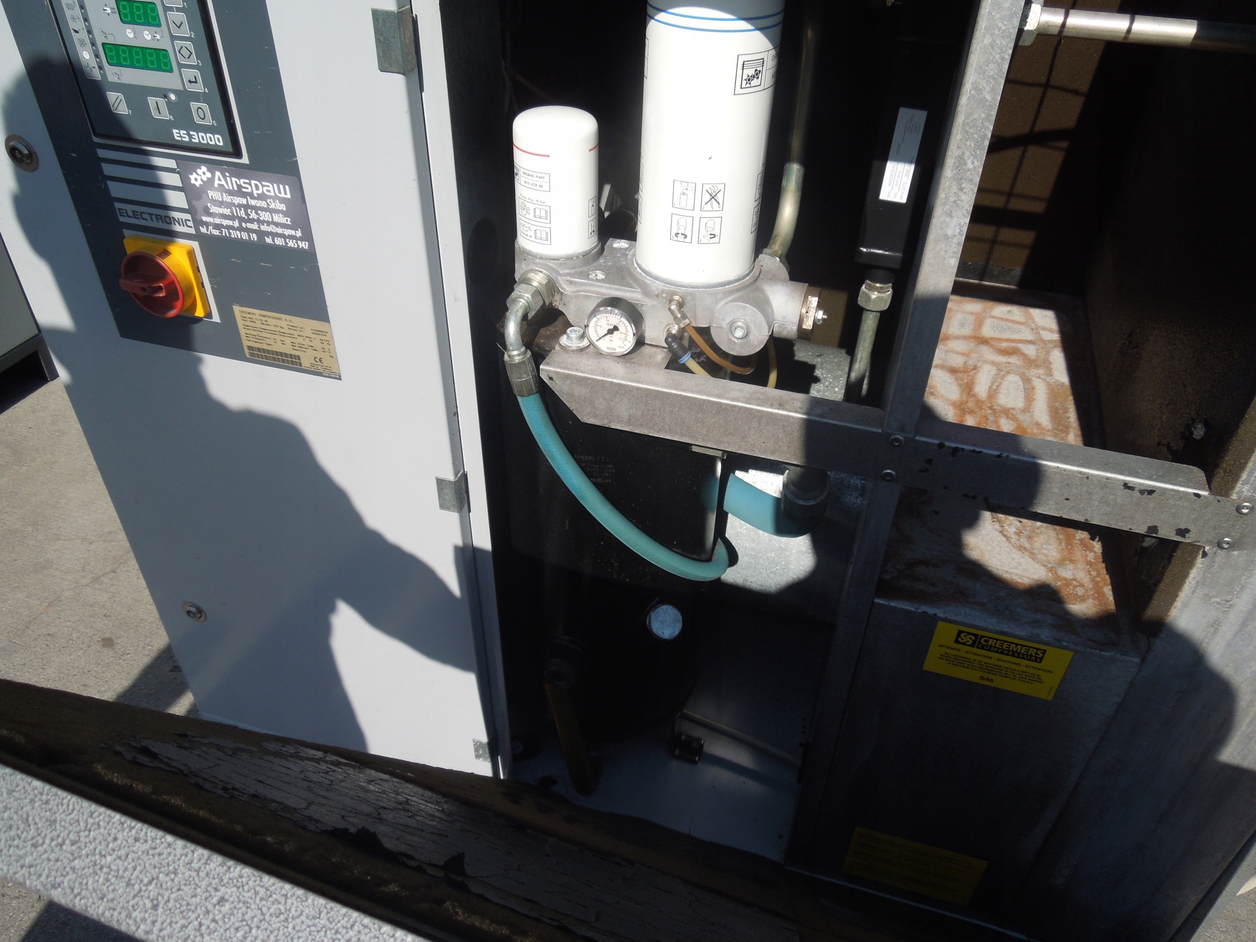 KOMPRESOR ŚRUBOWY CREEMERS RCC11/10 11kw Kod producenta CR