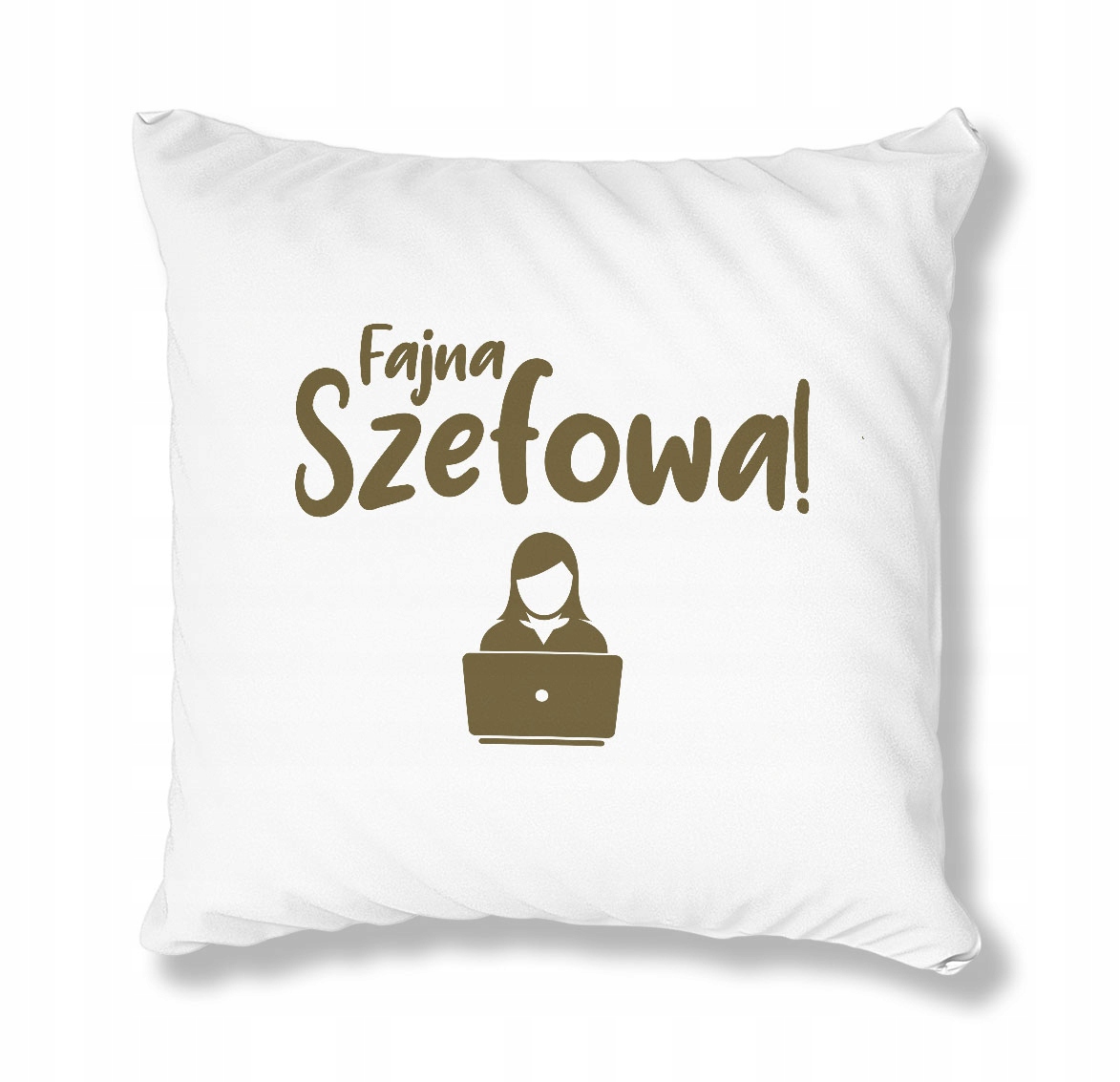 PODUSZKA BIAŁA PDM DLA SZEFOWEJ 01 PREZENT