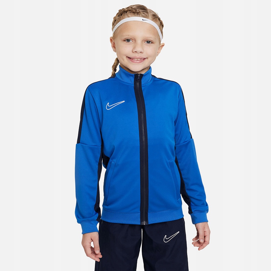 XS (122-128cm) Bluza Nike DF Academy Jr DR1695-463 niebieski XS (122-128cm)