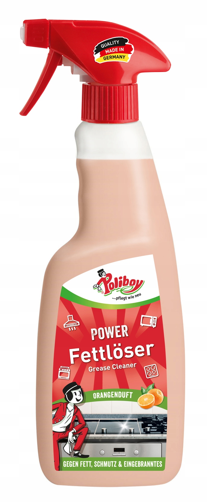 Levně 3X Odmašťovač Poliboy Power Fettloser 500 ml