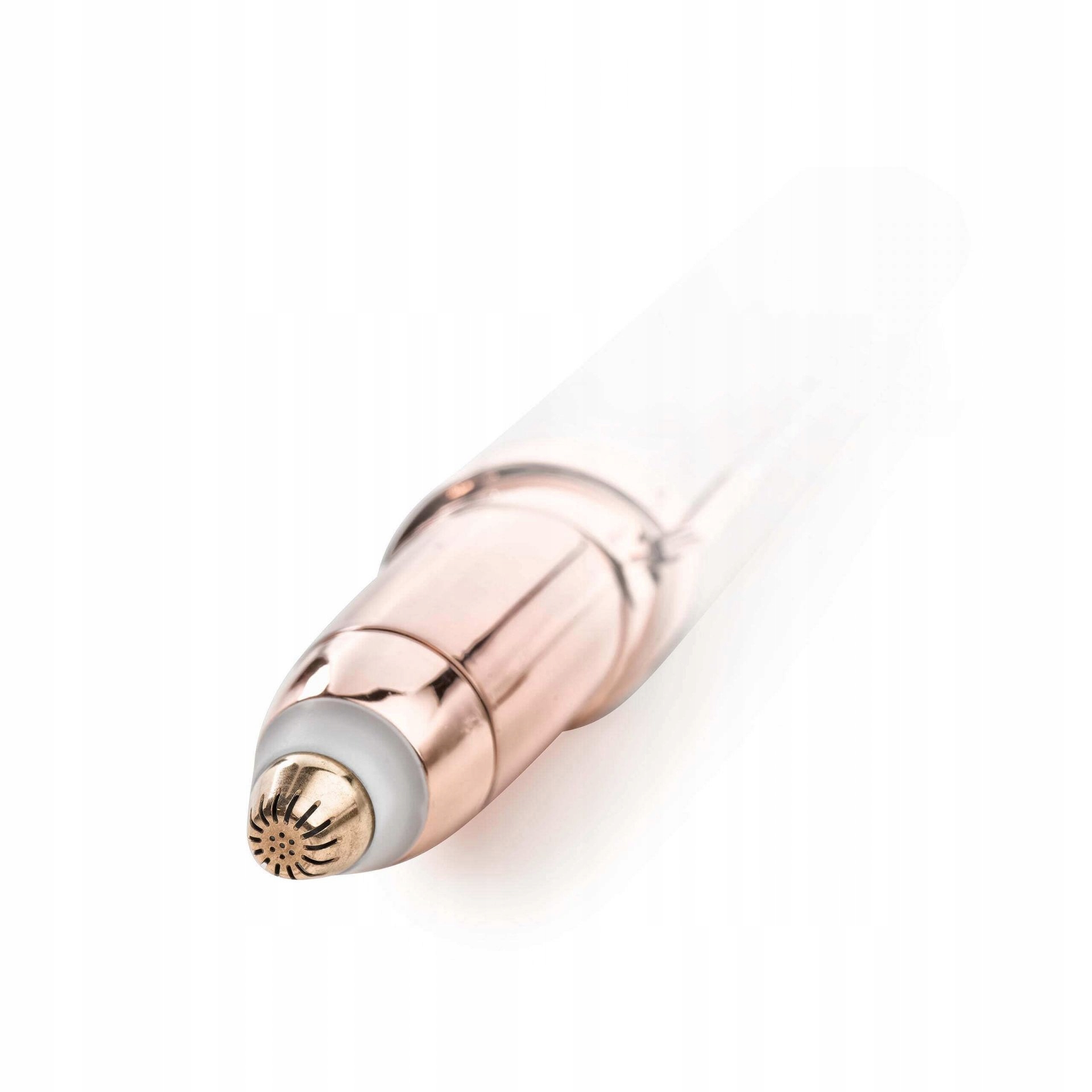 DEPILATOR TRYMER MASZYNKA DO BRWI I TWARZY Flawless Brows USB LAMPKA LED Zasilanie sieciowo-akumulatorowe