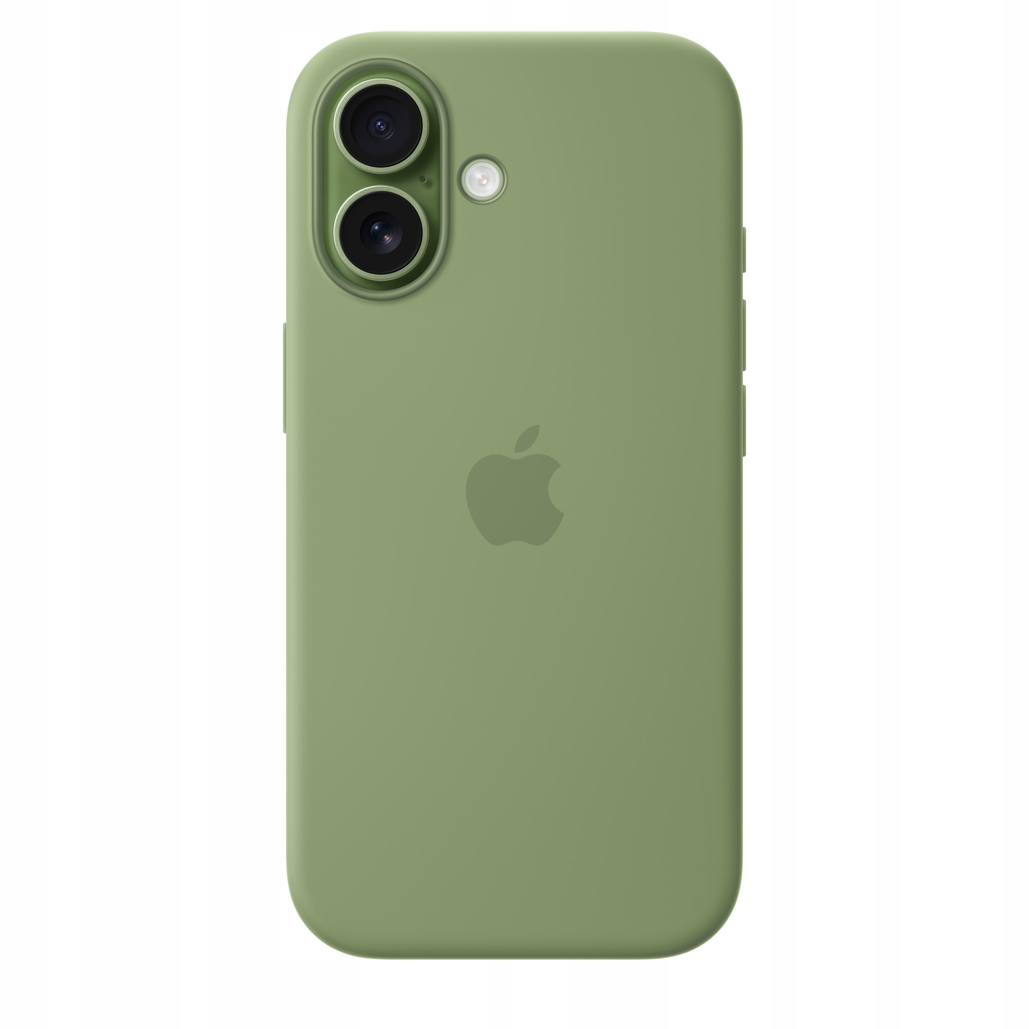 Silikonové pouzdro pro iPhone 17 Mechový světlý Silicone Case Light Moss