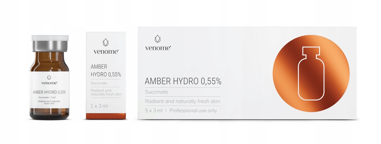 Venome Succinate Amber Hydro 0,55% 3 ml