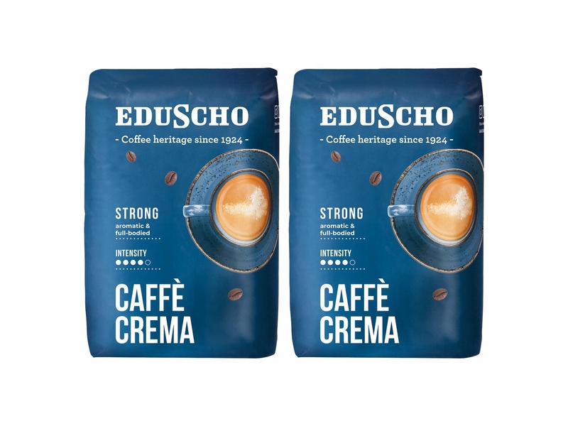 Kawa ziarnista Eduscho Caffè Crema Strong 2 x 0.5 kg