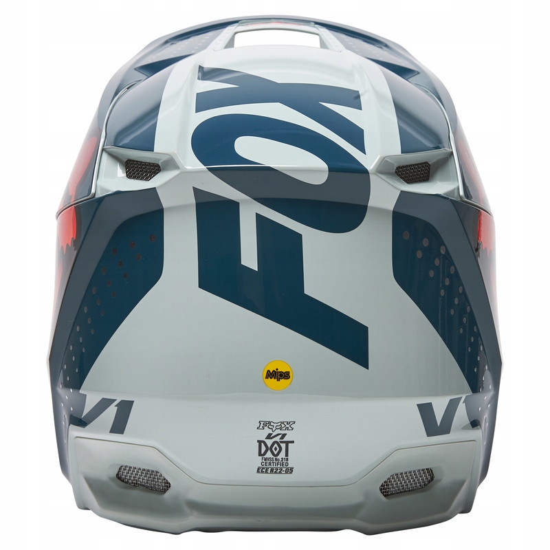 KASK FOX V1 TRICE GREY/ORANGE CROSS ENDURO ROZ S Typ Cross / Enduro