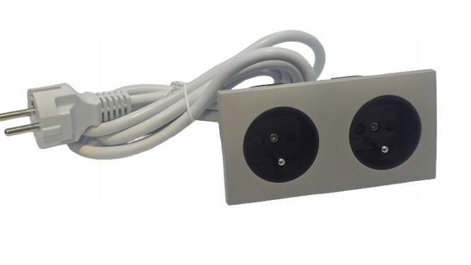 Elektrická zásuvka sklopná, dvojitý nábytkový port Kaszmir Altori