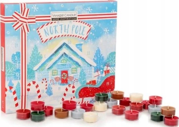 Адвент-календарь Yankee Candle Home Inspiration, 24 ароматические чайные свечи — фото 3