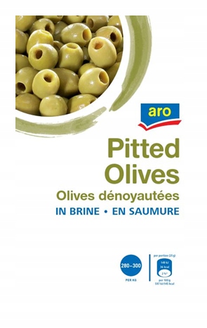 Levně aro Zelené olivy drilované 4 kg