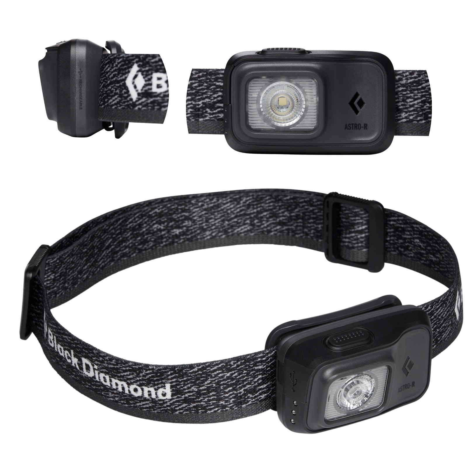 Latarka Czołowa Black Diamond Astro 300-R 300 lm Ładowana Usb Akumulator