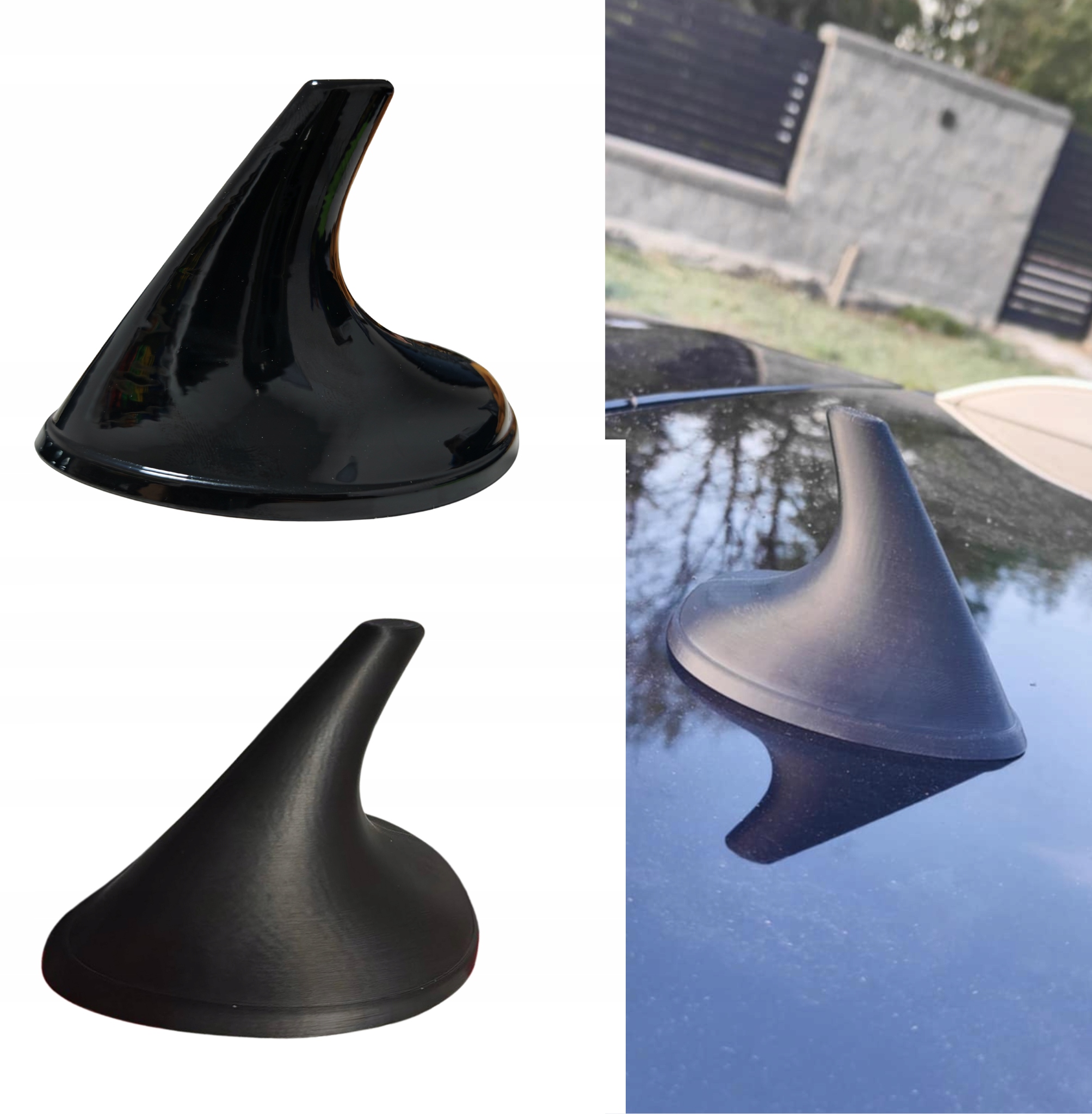 Obudowa plastikowa Osłona antena rekin płetwa Saab 93 9-3 95 rekinek atrapa