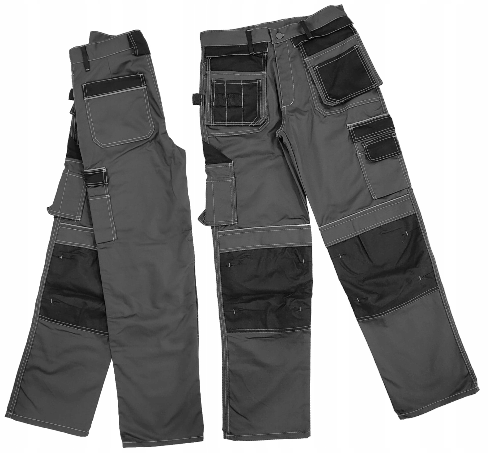 Spodnie robocze Męskie na Budowę do Ogrodu Warsztatu 280g 58