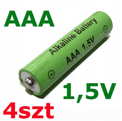 Akumulatorek AAA R3 1.5V Alkaliczny Ładowalny 1.5V 4szt