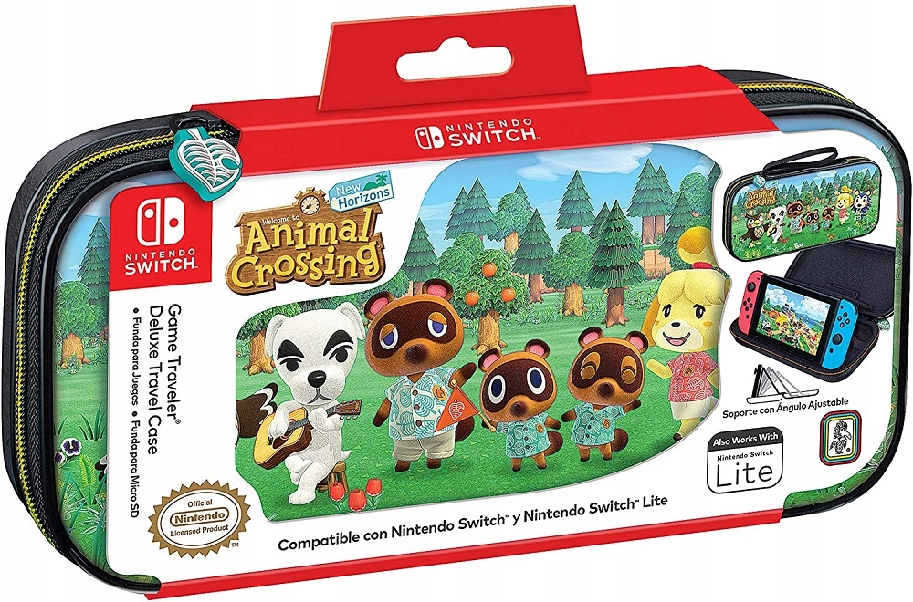 Etui Bigben Animal Crossing wielokolorowe