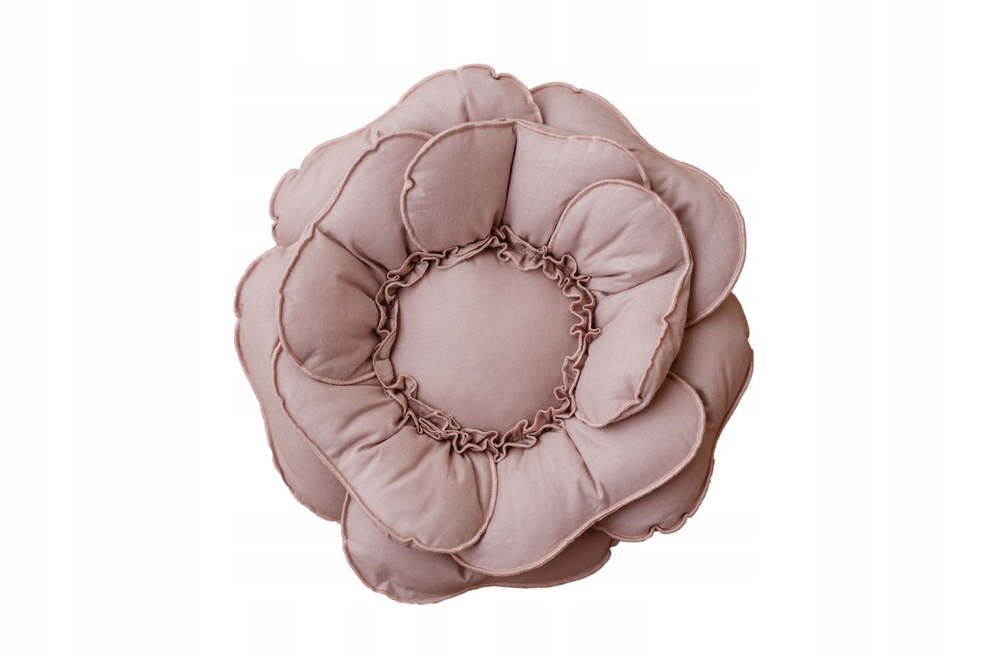 PODUSIA, DEKORACJA ,BAWEŁNA, KWIAT 60 NATURAL Szerokość poduszki 60 cm